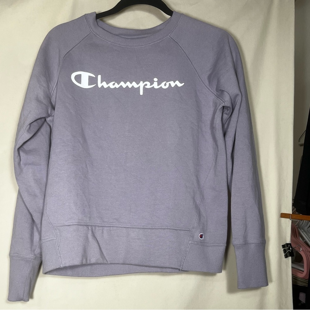 Champion Purple Crewneck Sweater